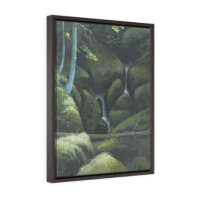 Side Trail Framed Premium Gallery Wrap Canvas