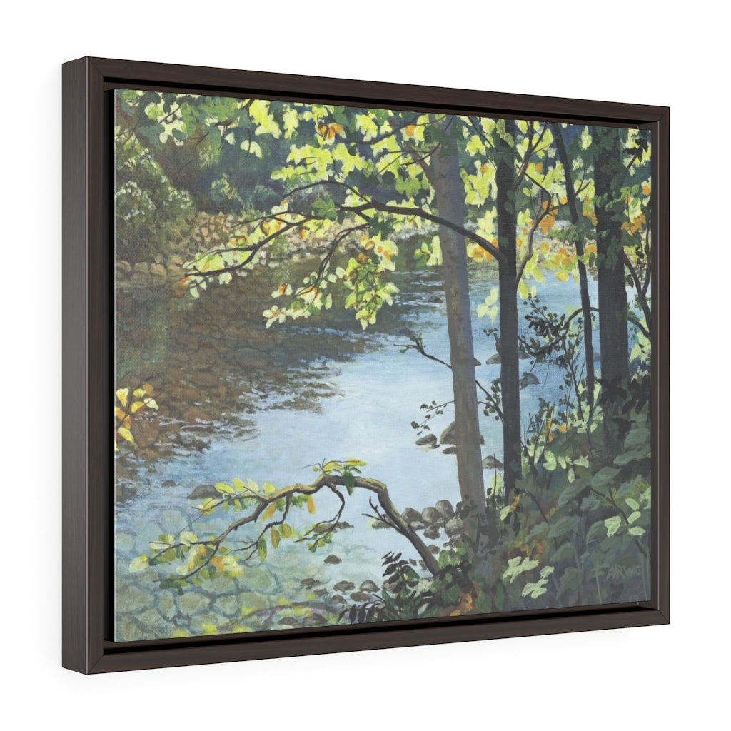 Niki's Hammock Framed Premium Gallery Wrap Canvas