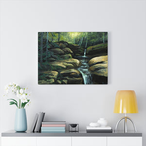 Water Crossing Canvas Gallery Wraps