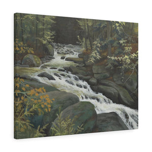 Norway Rapids Canvas Gallery Wraps