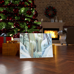 Icy Gorge Canvas Gallery Wraps