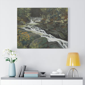 Norway Rapids Canvas Gallery Wraps