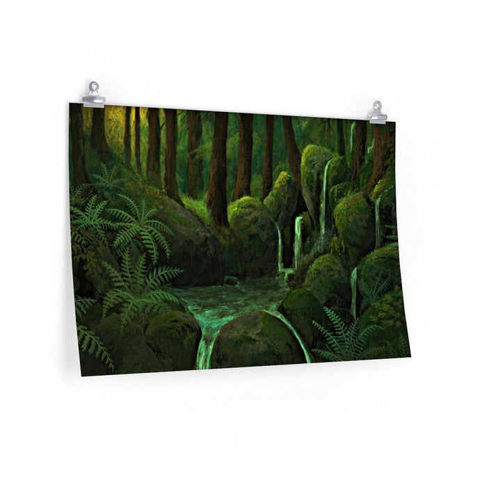 Basin Cascade Trail Print