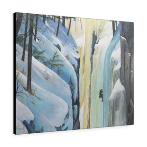 Vertical Climb Canvas Gallery Wraps